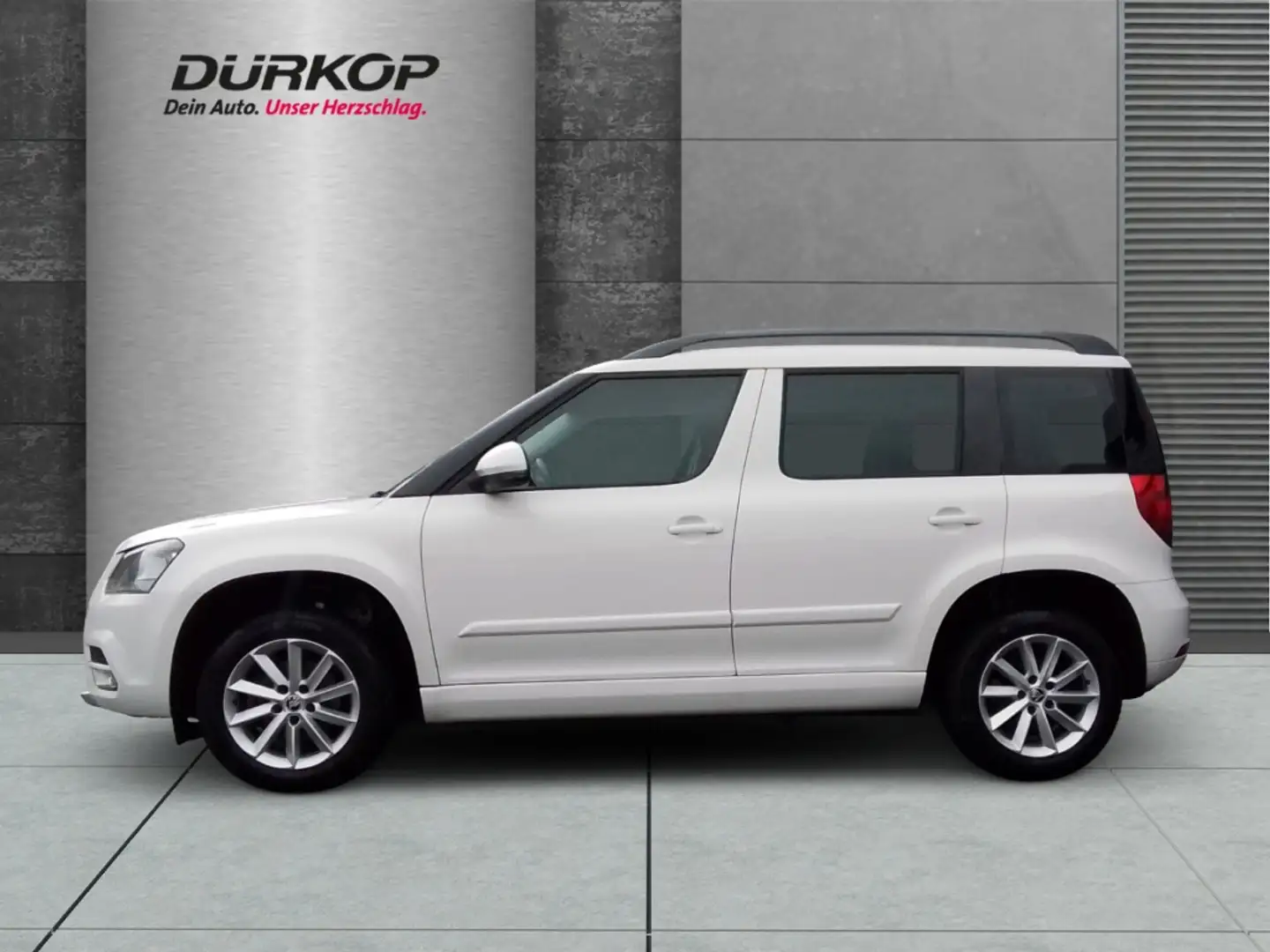 Skoda Yeti 1.2 TSI Active Green tec AHK PDC Speedlimiter el.S Blanc - 2