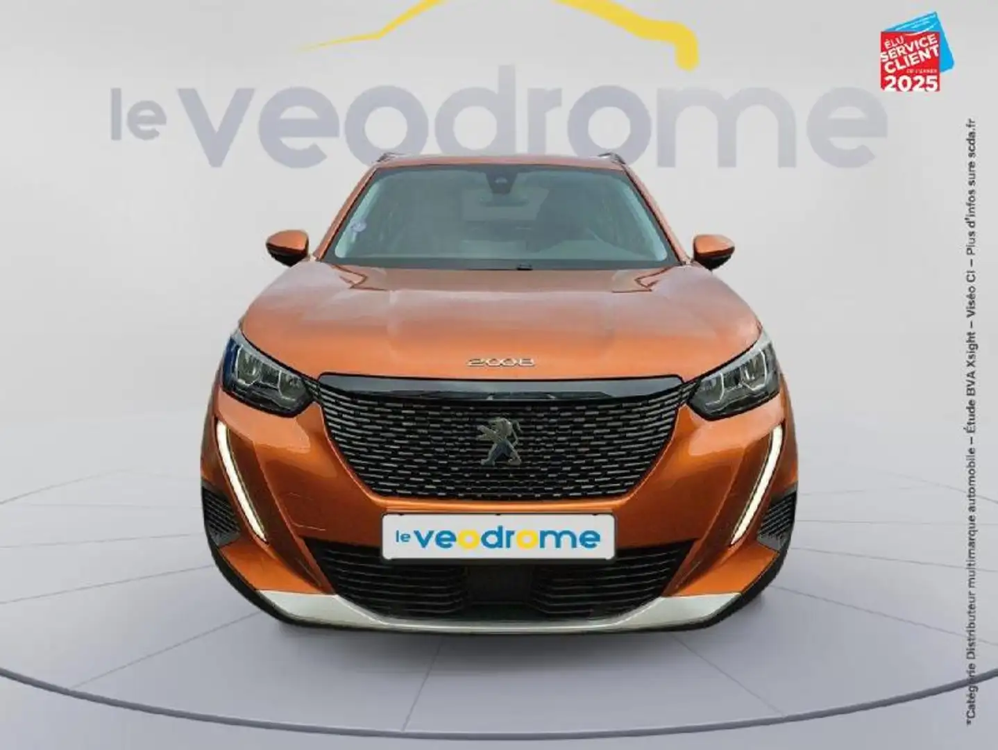 Peugeot 2008 1.2 PureTech 100ch S/S Allure 5cv Camera Orange - 2