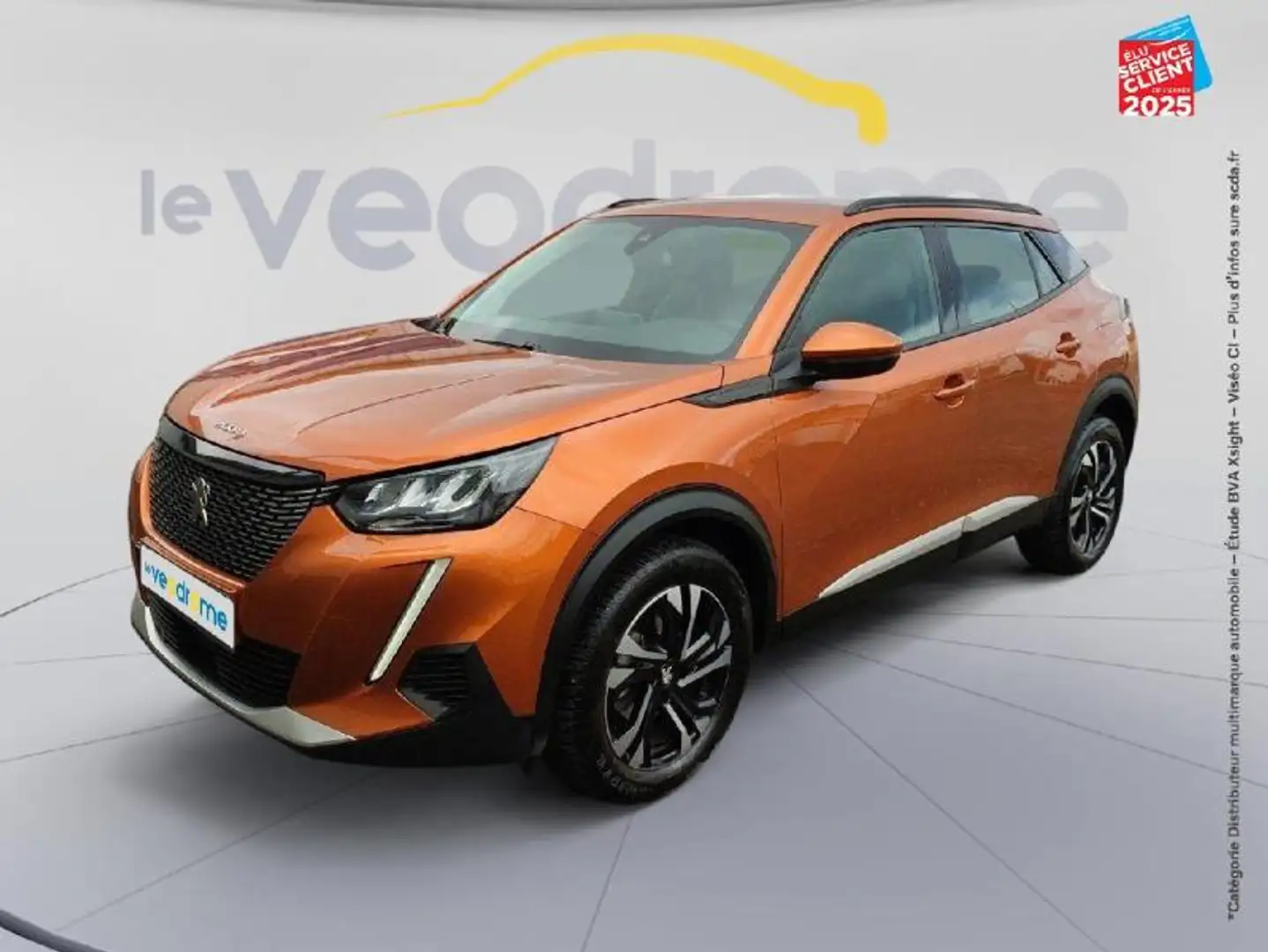 Peugeot 2008 1.2 PureTech 100ch S/S Allure 5cv Camera Orange - 1