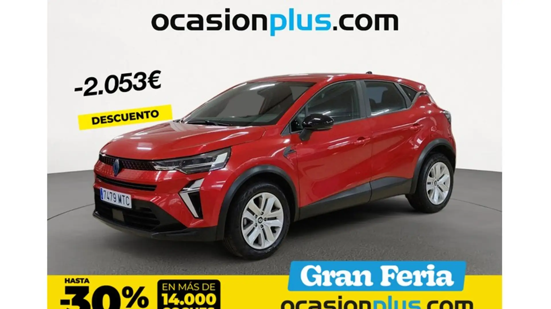 Renault Captur TCe Evolution 67kW Rojo - 1