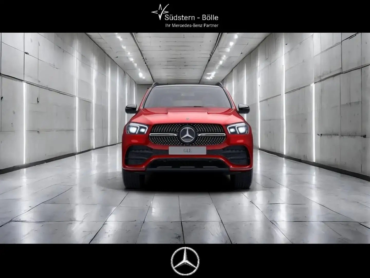 Mercedes-Benz GLE 350 de 4M AMG+PANO+AIRM.+DISTR.+BURM.+MULTIB Rouge - 2