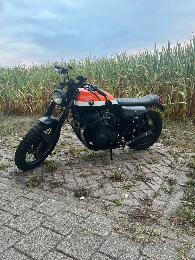 Honda CB 750 caferacer Oranje - 1