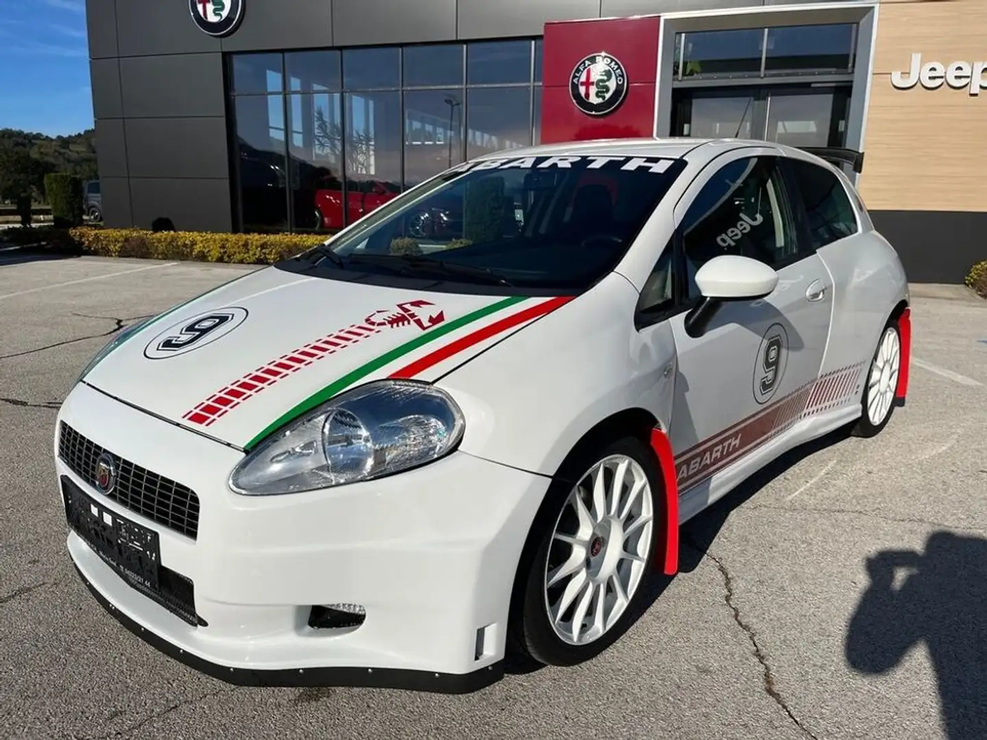Abarth Grande Punto Abarth Rally Car 1,4 16V T-Jet Sport Beyaz - 1