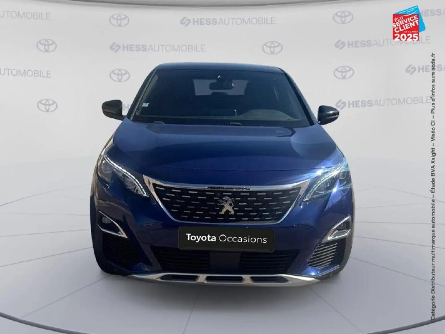 Peugeot 3008 1.2 PureTech 130ch GT Line S\u0026S EAT6 Bleu - 2