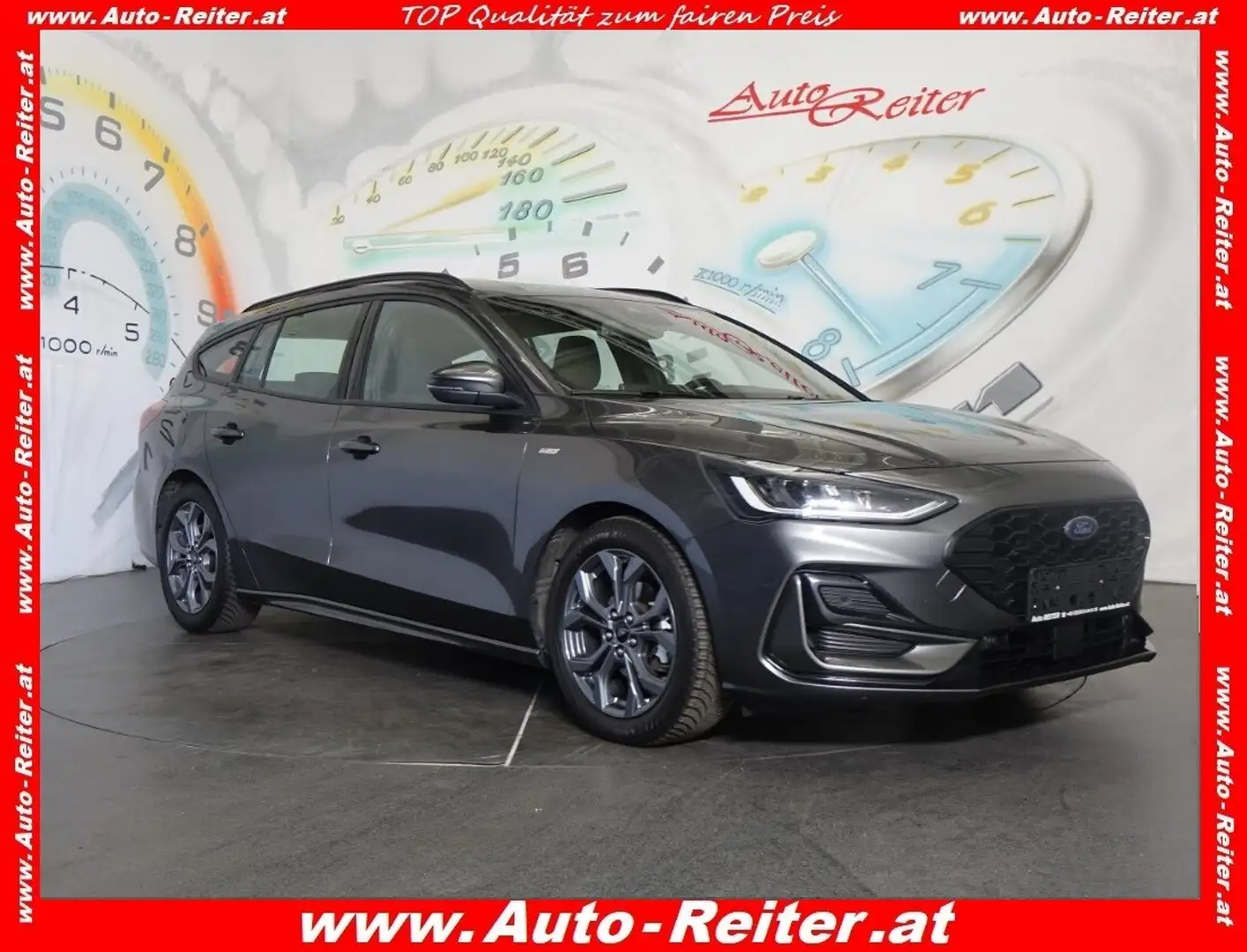 Ford Focus Turnier 1,5 EcoBlue Titanium Edition Aut. Grau - 1