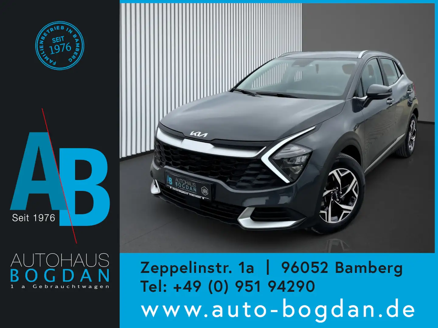 Kia Sportage Automatik BiLED*digit.Cockpit*MHEV*ACC Grau - 1