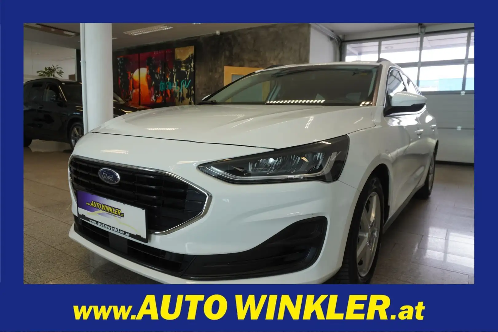 Ford Focus 1.5 EcoBlue Aut. Komfortp./Winterpak./LED Weiß - 1