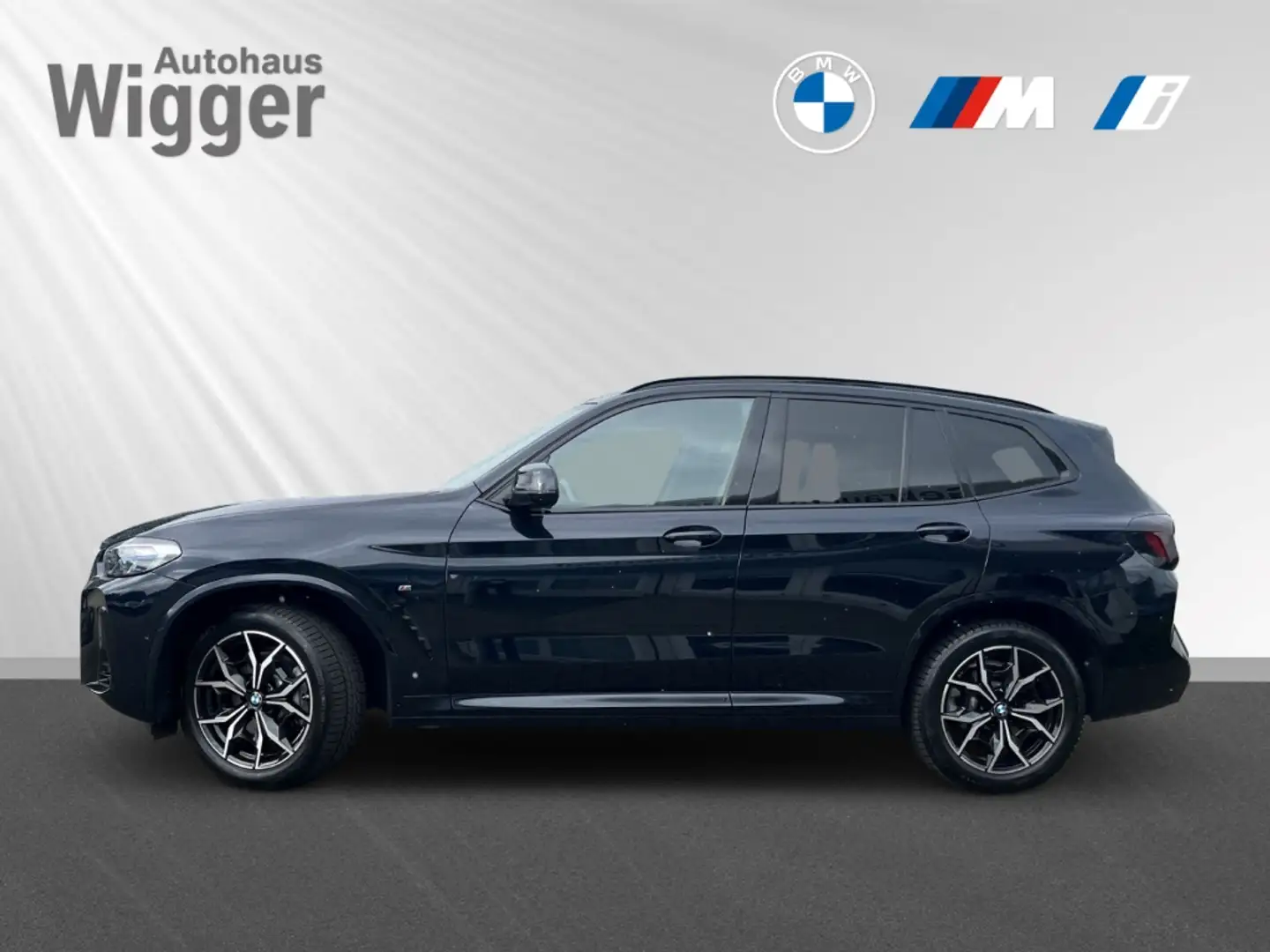 BMW X3 30i xDrive M Sport/HUD/AHK/Panorama/Navigation Schwarz - 2