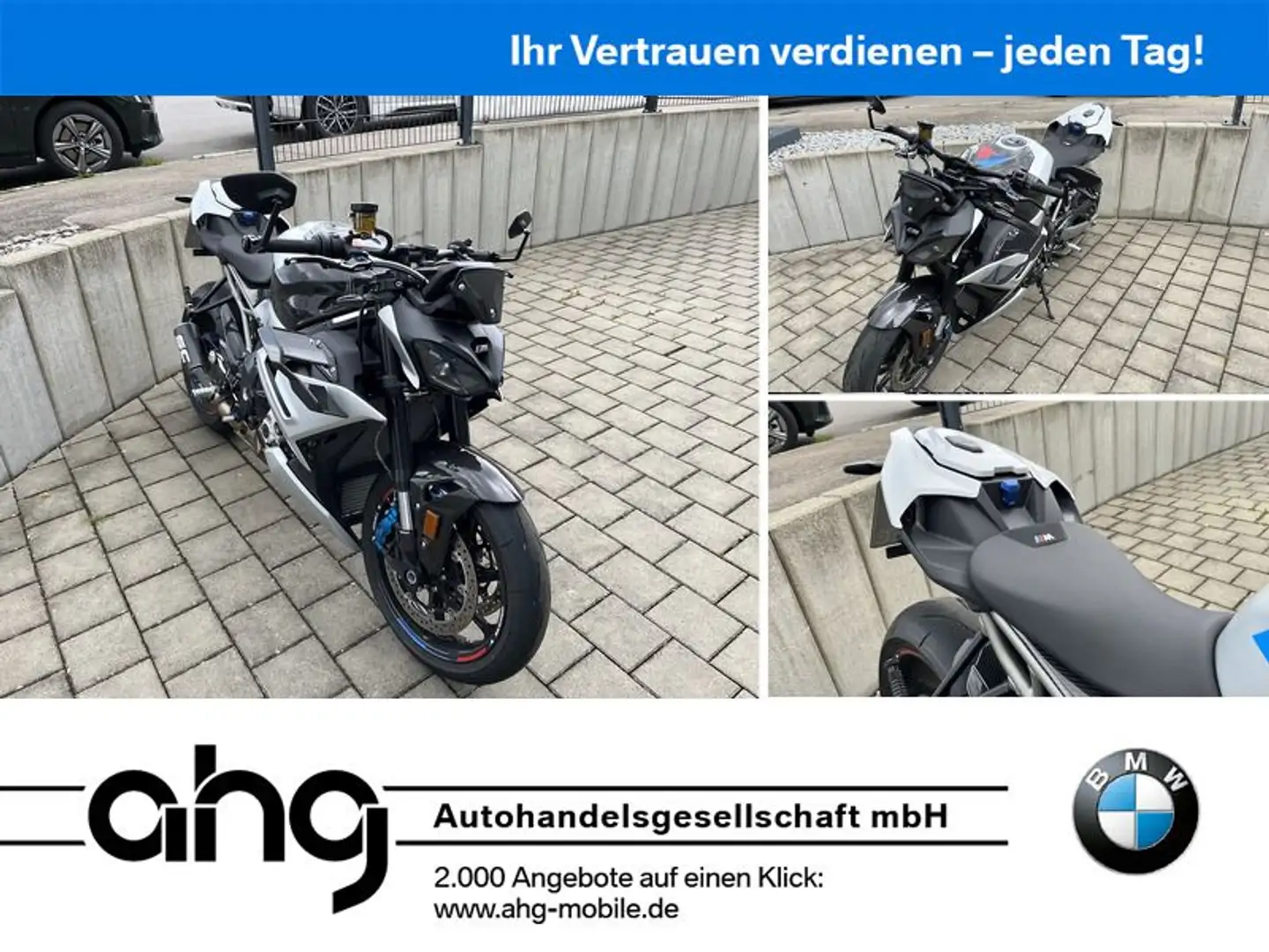 BMW M 1000 R inkl SC Project Auspuff Werksgarantie b Alb - 1