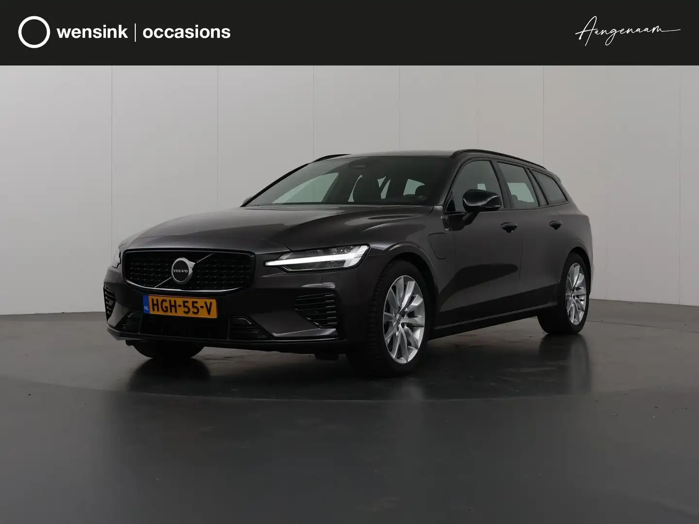 Volvo V60 2.0 T6 Plug-in hybrid AWD Plus Dark | Sportstoelen Grijs - 1