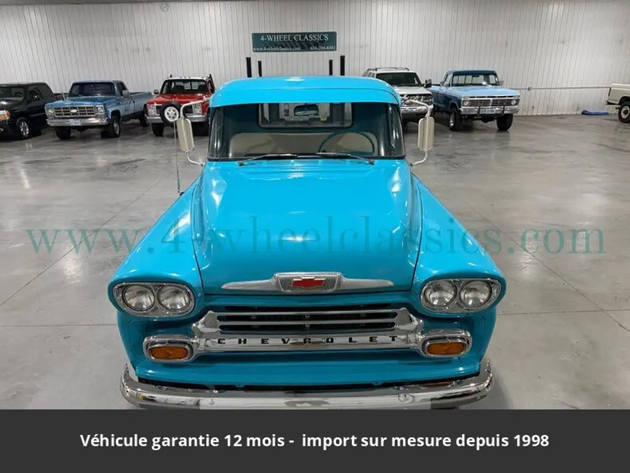Chevrolet 1958 Pickup 235 CI 123 HP 2 ou 4 vitesses Tous compris, foto 9