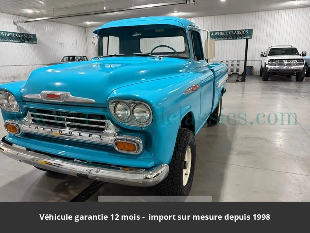 Chevrolet 1958 Pickup 235 CI 123 HP 2 ou 4 vitesses Tous compris, foto 11
