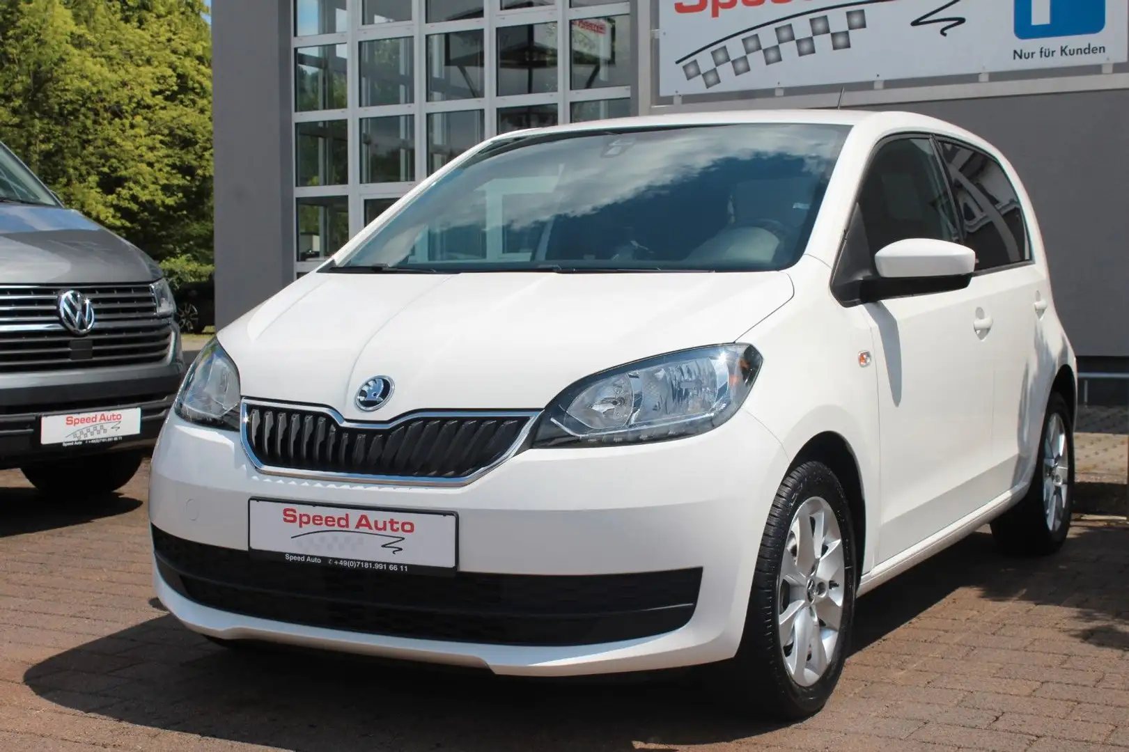 Skoda Citigo Clever KLIMA/SITZH./TEMPOMAT/ALU/PDC Weiß - 2