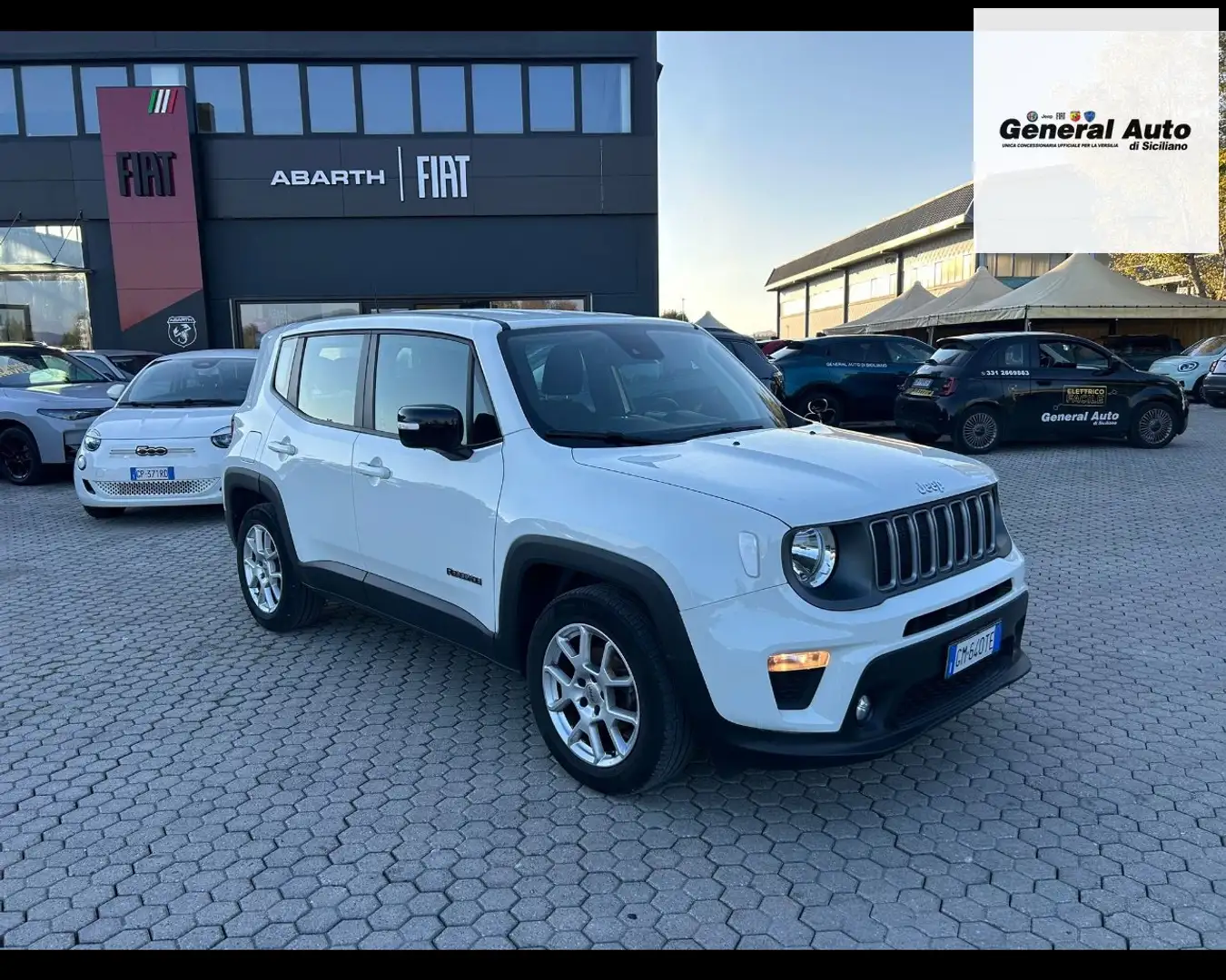 Jeep Renegade 1.6 mjt S 2wd 130cv Weiß - 1