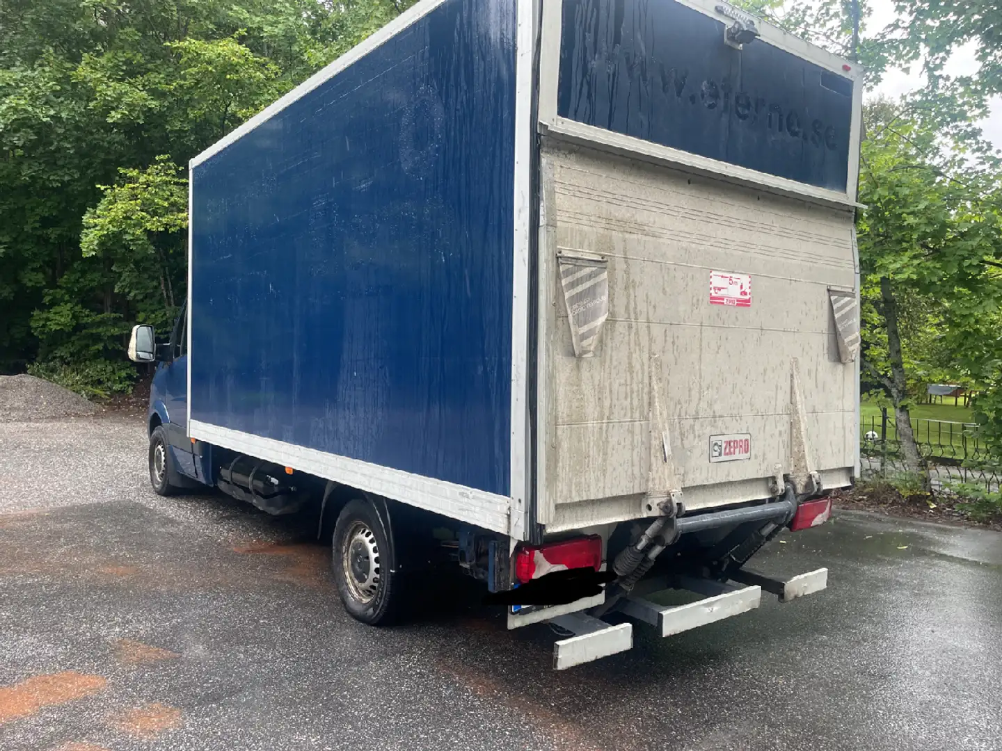 Mercedes-Benz Sprinter 316 1.8 NGT 432 RIJDEN OP GROEN GAS ( 1.10, DE LIT Blauw - 2