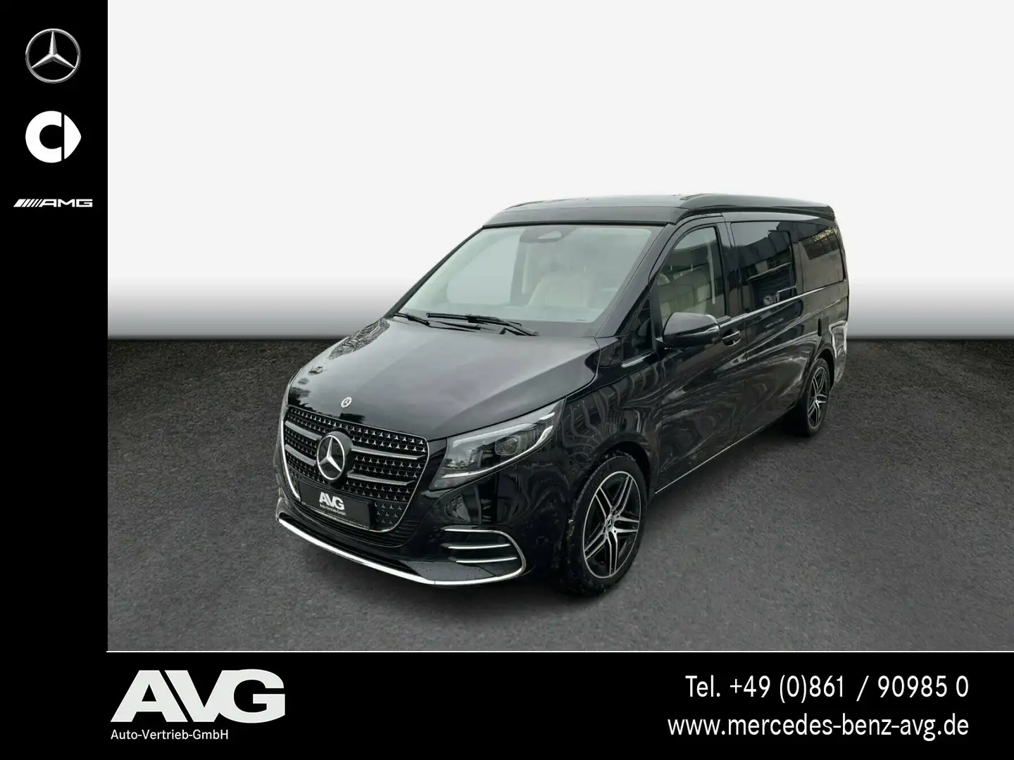 Mercedes-Benz Marco Polo Marco Polo 300 d 4M AMG Airmatic Navi Leder AHK Schwarz - 1