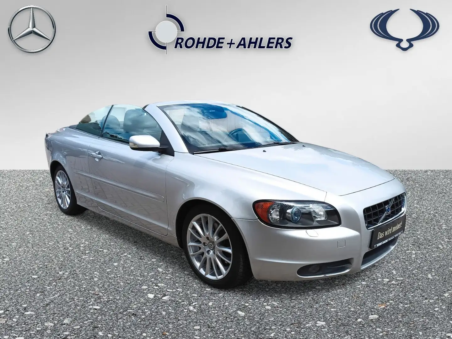 Volvo C70 CABRIOLET D5 SUMMUM+SH+INSPEKTION NEU+KLIMA+ Zilver - 1