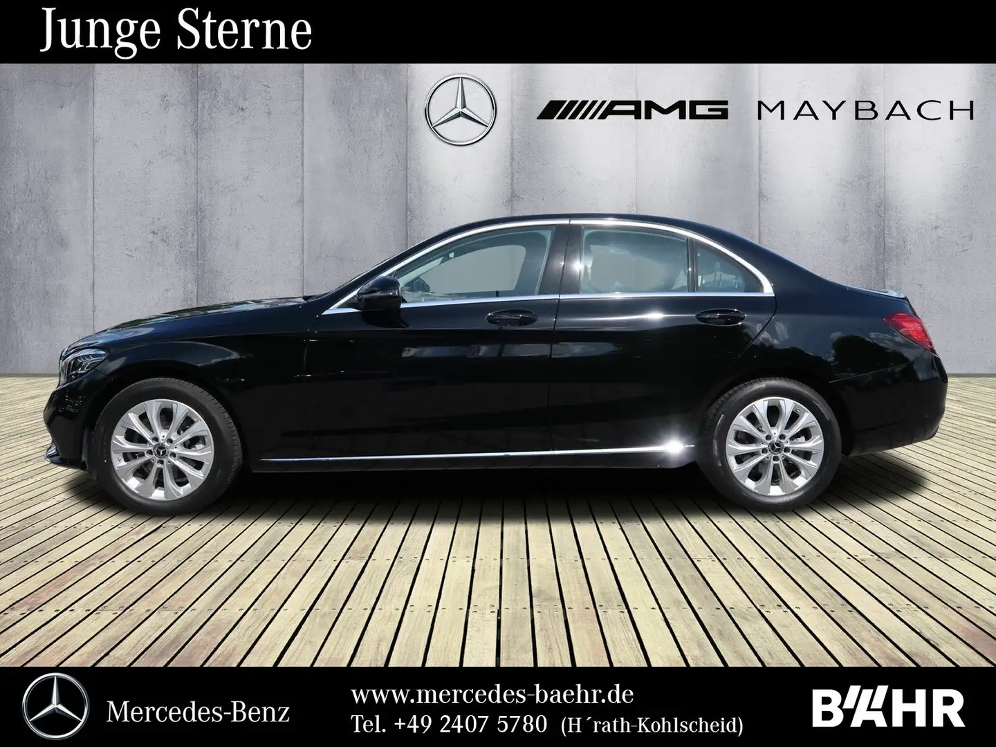 Mercedes-Benz C 220 C 220 d Avantgarde/Navi/LED/Parktr.+RFK/LMR-17" Schwarz - 2