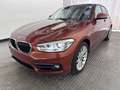BMW 120 i Sport Line*S-DACH*NAVI*LED*R-KAM*1.HAND* Orange - thumbnail 1
