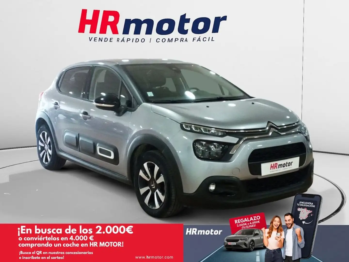 Citroen C3 1.2 PureTech 110 MAX Gris - 1