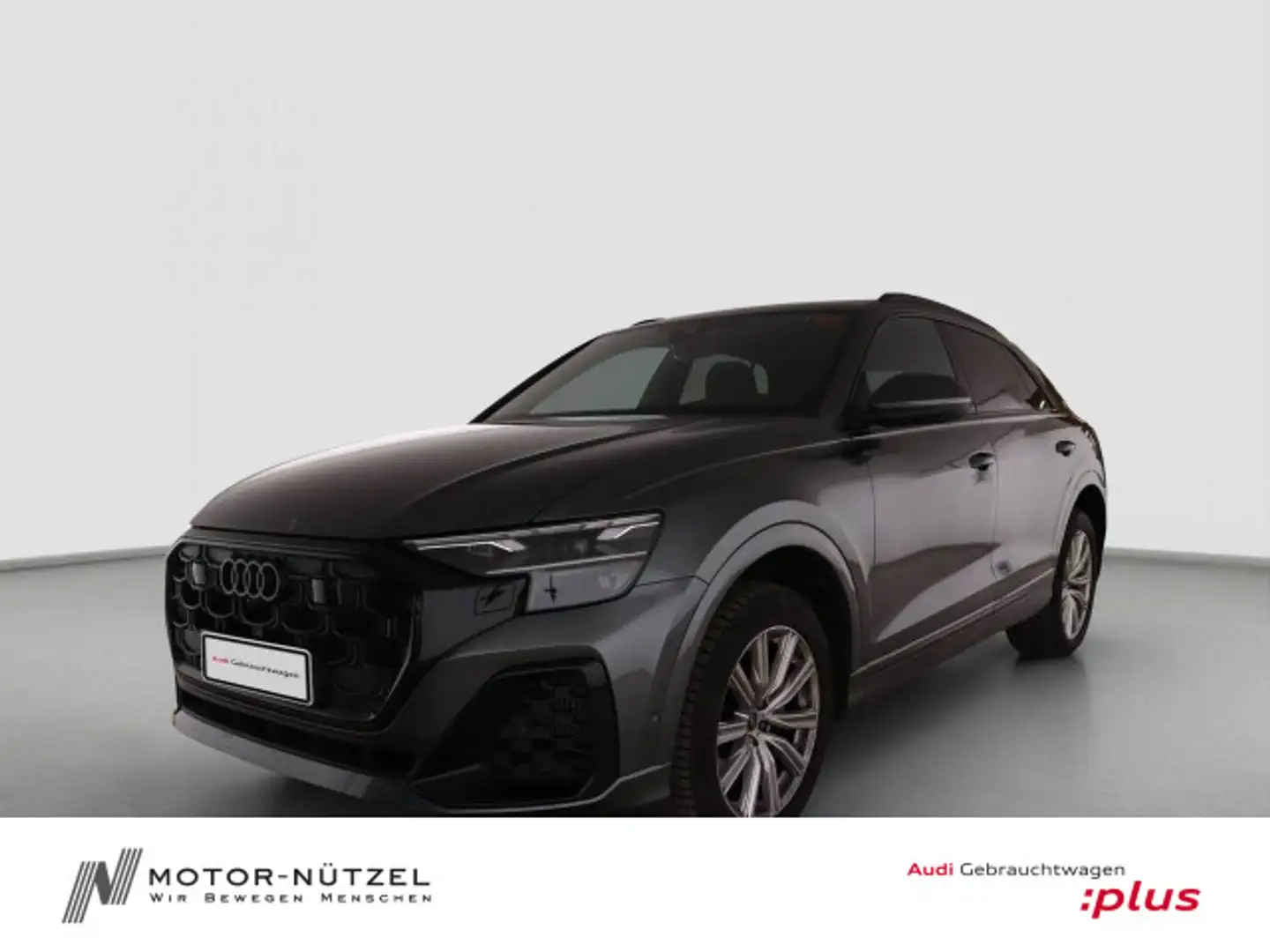 Audi Q8 55 TFSI S-LINE MATRIX+NAVI+HuD+AIR+AHK+360° Grau - 1