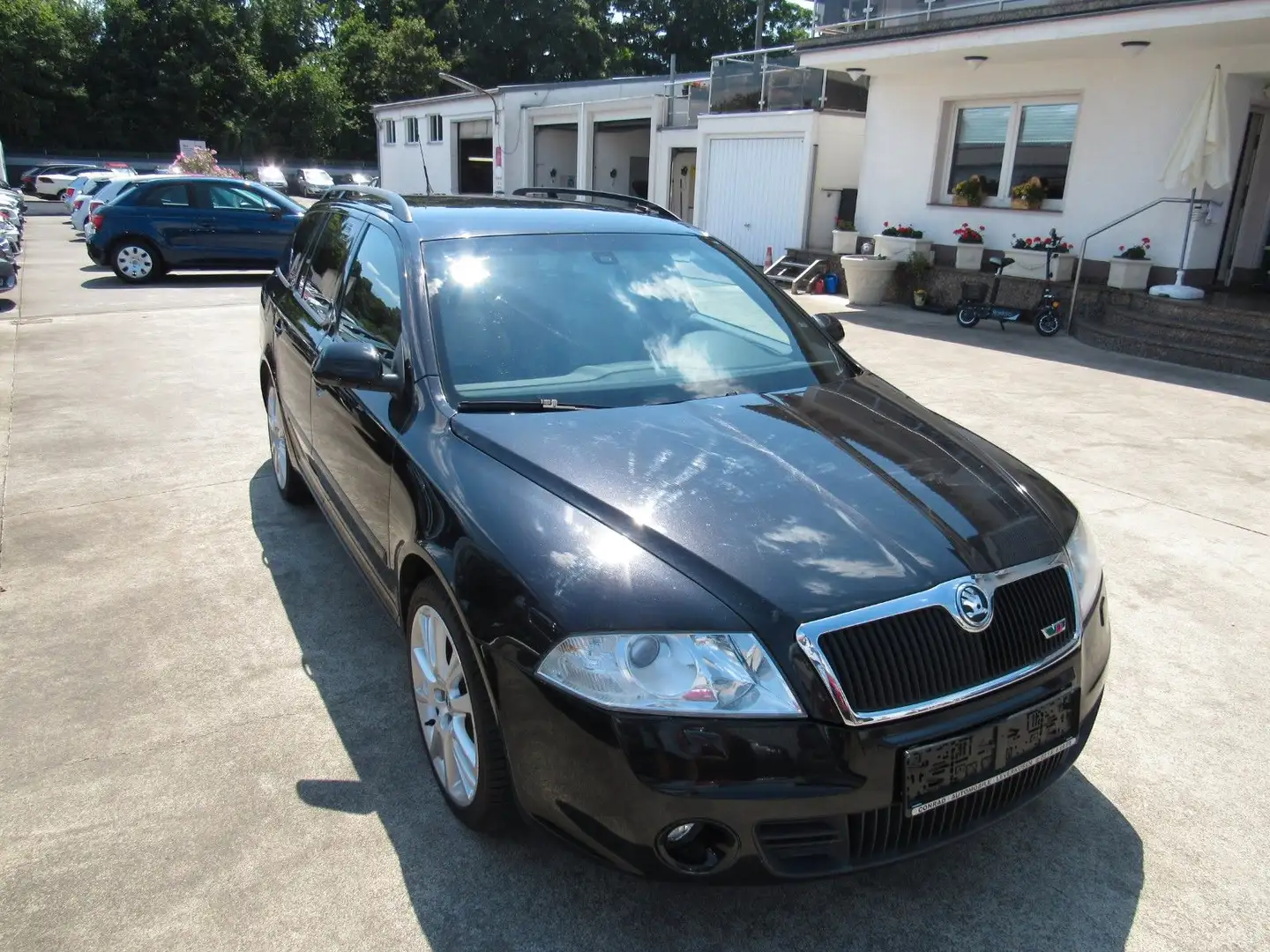 Skoda Octavia Combi RS,KLIMA,ALU,SITZHEIZUNG. Schwarz - 1
