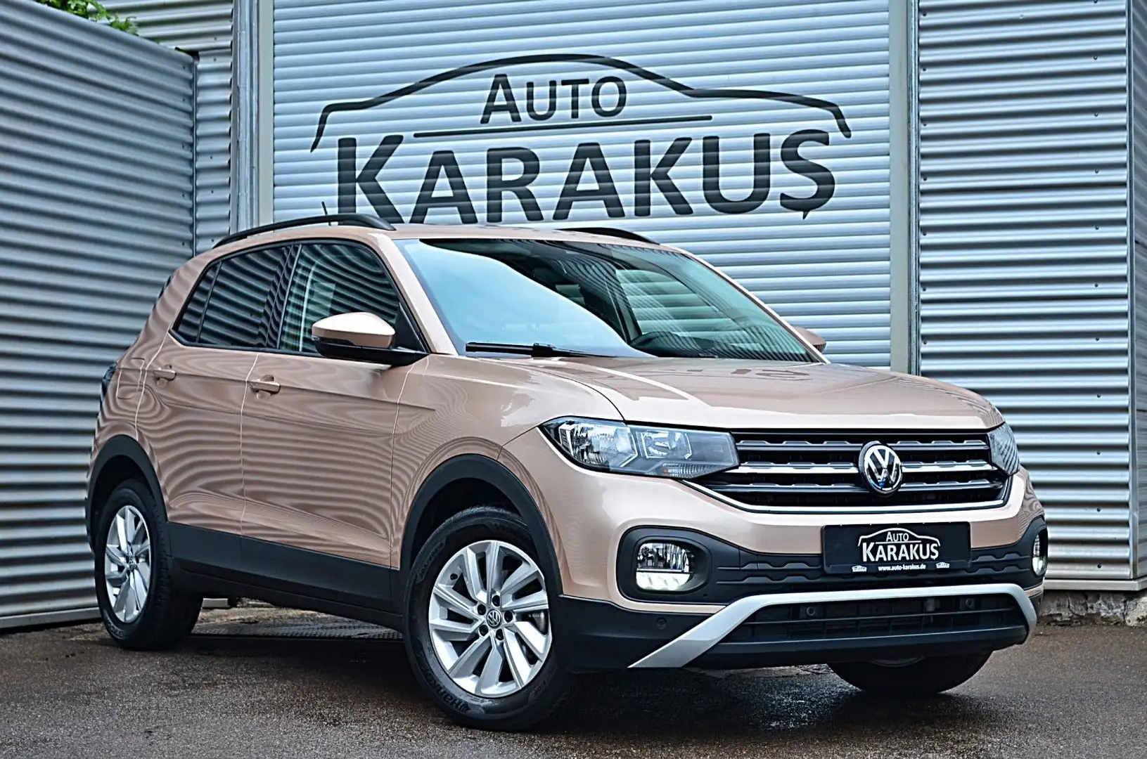 Volkswagen T-Cross Life "Navi/ACC/R.Kam/Side/Autom./1.Hand" Braun - 1