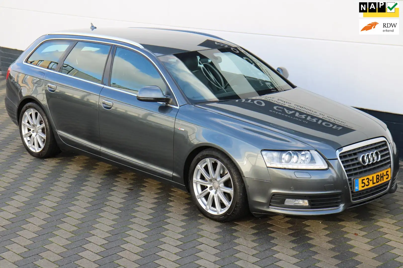 Audi A6 Avant 2.0 TFSI S edition S Tronic Navi Cruise NAP Grijs - 1