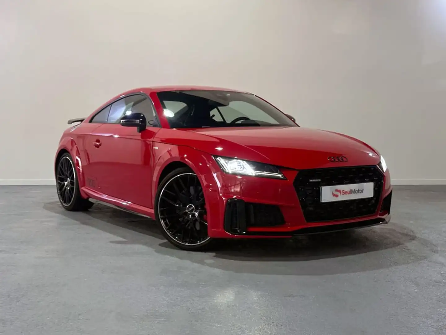 Audi TT Coupé 45 TFSI Black line quattro S tronic Rojo - 2