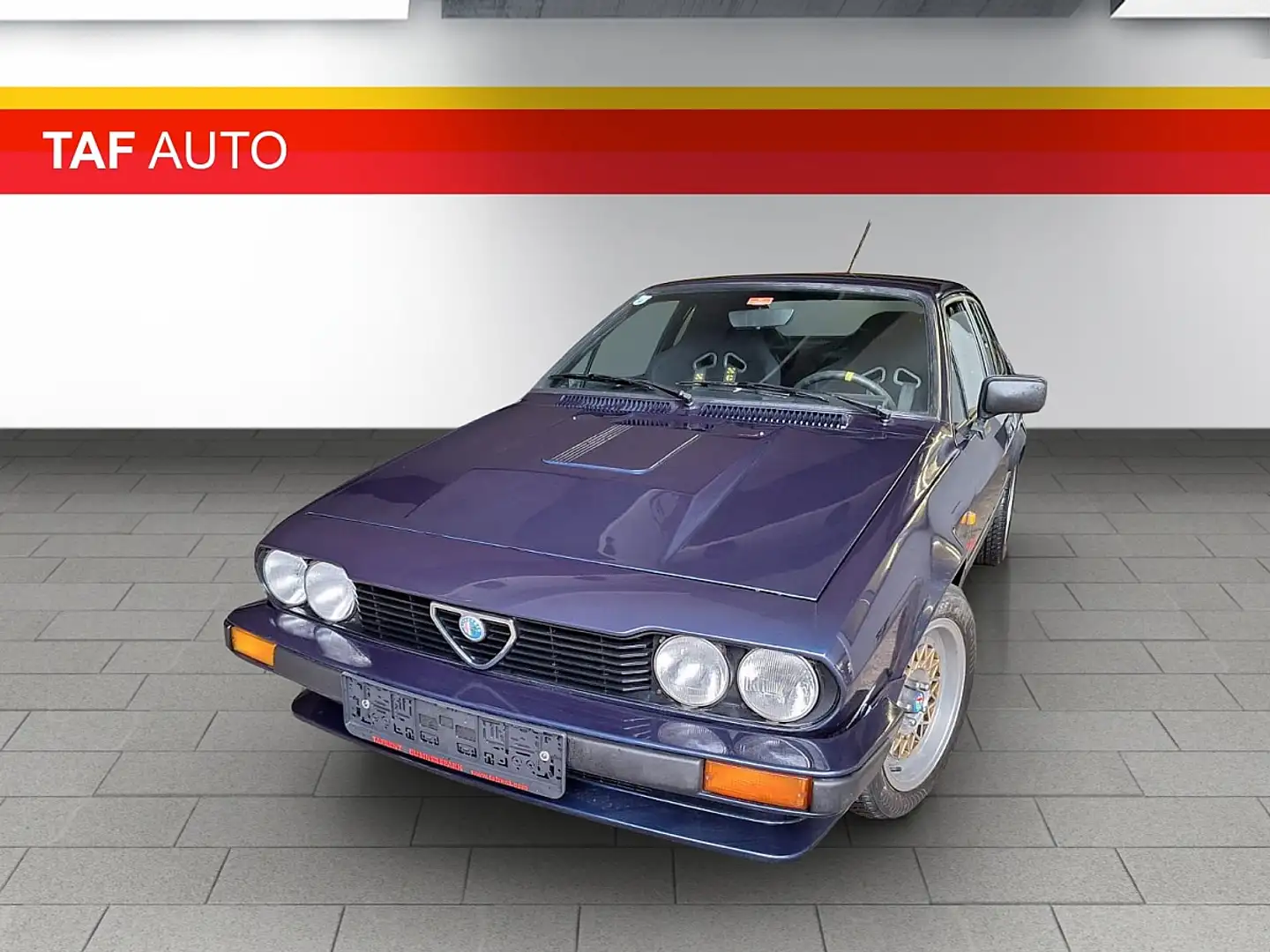 Alfa Romeo GTV 6 2,5 (Alfetta) frisch RESTAURIERT Blau - 1