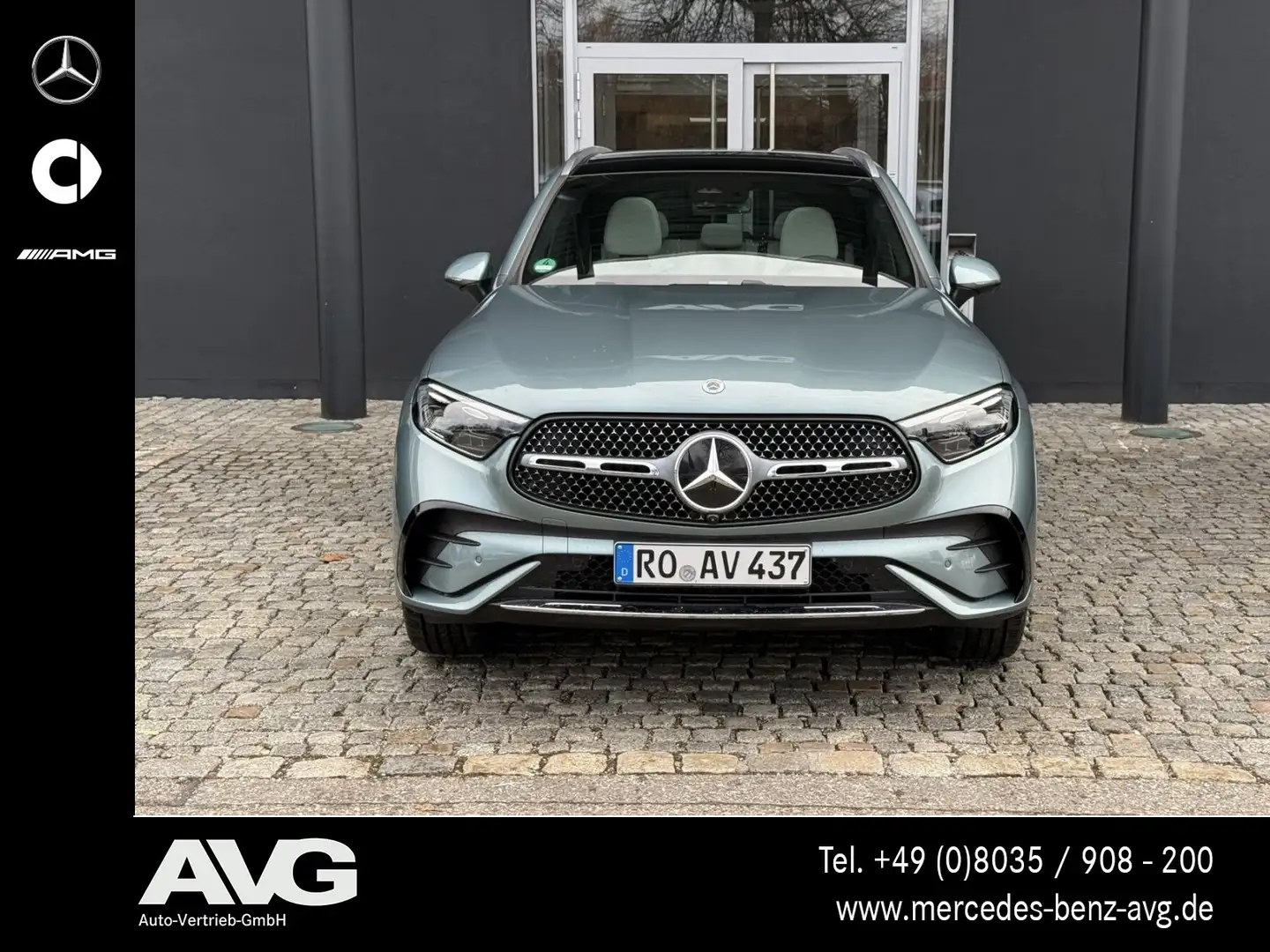 Mercedes-Benz GLC 200 GLC 200 4M AMG Edition Pano AHK DIGITAL Mem 360° Plateado - 2