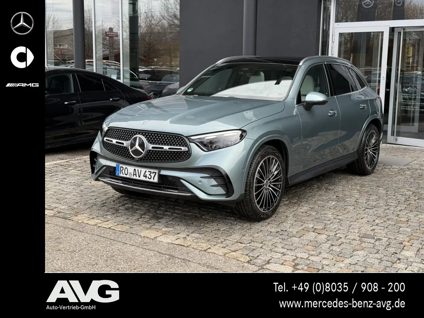 Mercedes-Benz GLC 200 GLC 200 4M AMG Edition Pano AHK DIGITAL Mem 360° Plateado - 1
