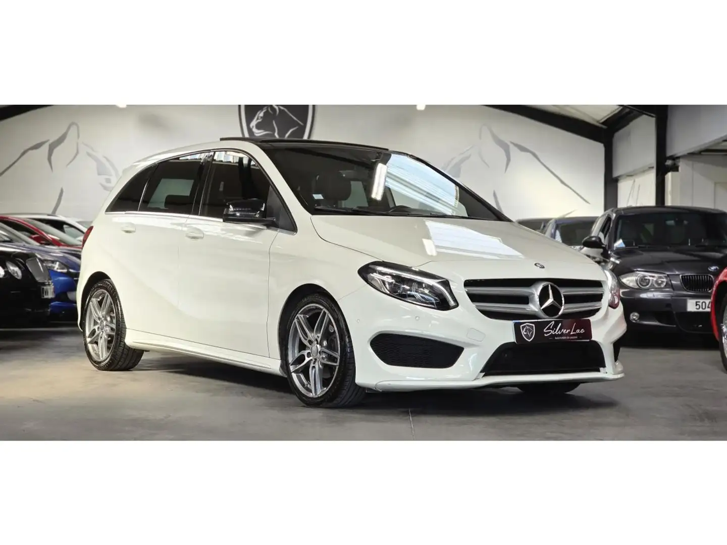 Mercedes-Benz B 200 B 200d B200d AMG FASCINATION BVA / TOIT PANO / HISTORIQUE Wit - 1