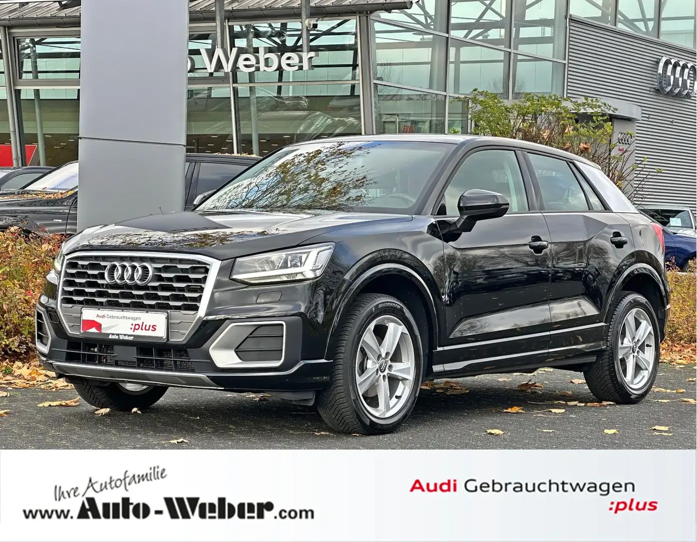 Audi Q2 30TFSI S-tronic sport NAVI KAMERA LED APS Schwarz - 1