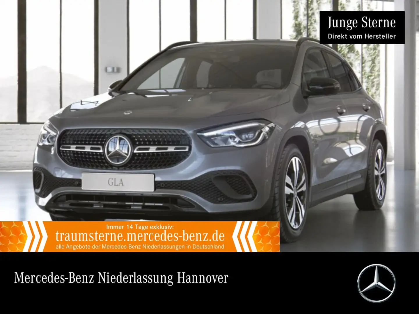 Mercedes-Benz GLA 250 e PROGRESSIVE+NIGHT+LED+KAMERA+TOTW+8G Grau - 1