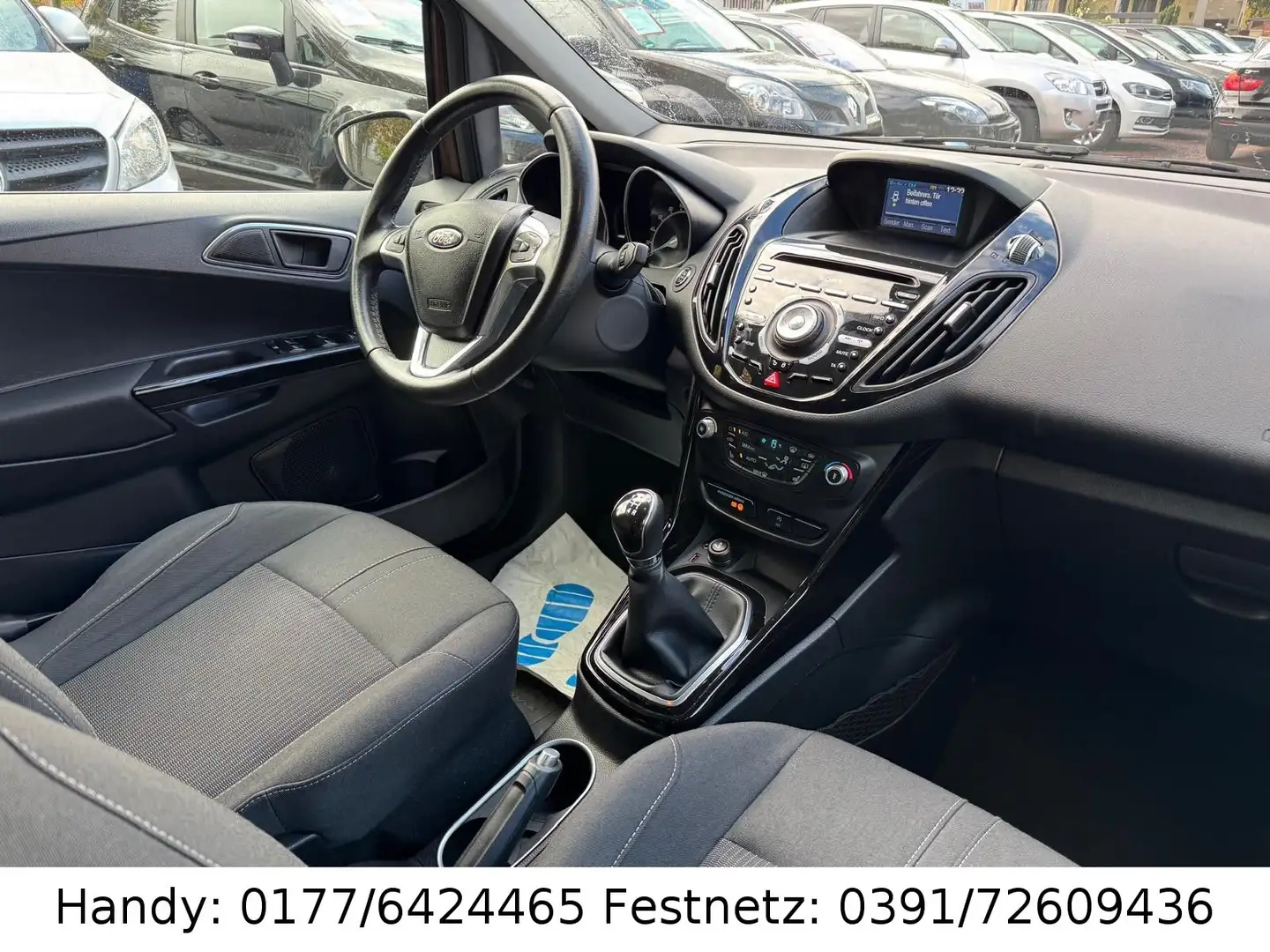 Ford B-Max 1,0 Titanium 2.HAND/KLIMA/SHZ/PDC/ALU Bruin - 2