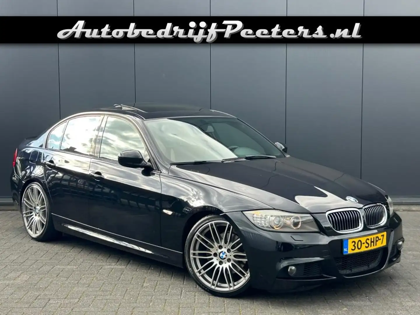 BMW 325 325i Carbon Sport M Edition S.dak Leder H/K Navi p Zwart - 1