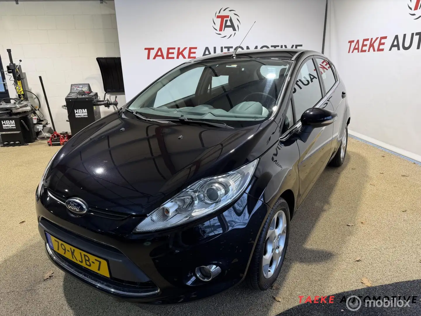 Ford Fiesta 1.6 Titanium Clima/Cruise/Nap/1eEIG/Apk Schwarz - 1