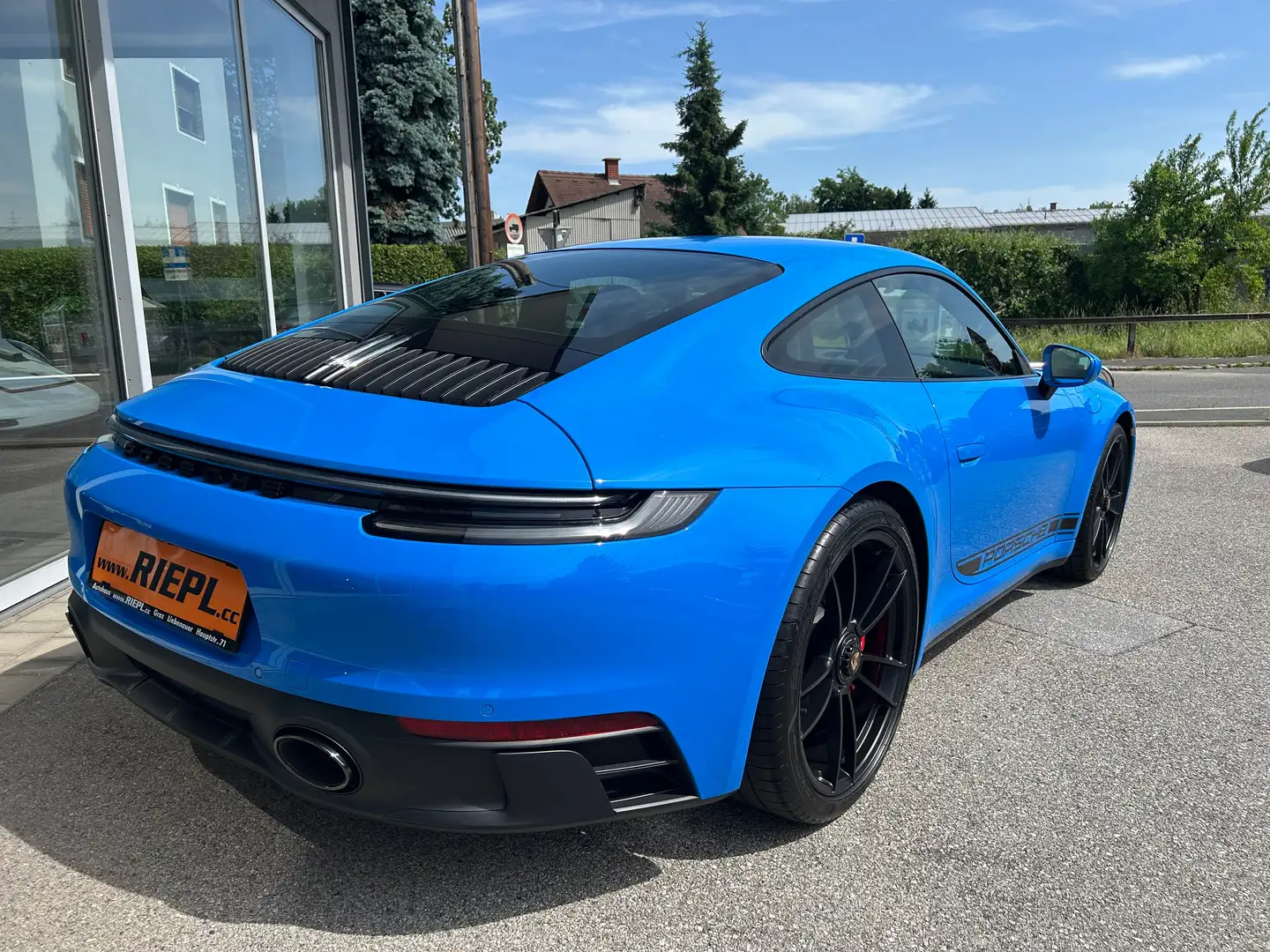 Porsche 992 Carrera GTS NUR 3.500 KM Matrix Bose Ö-Erstbes. Bleu - 1