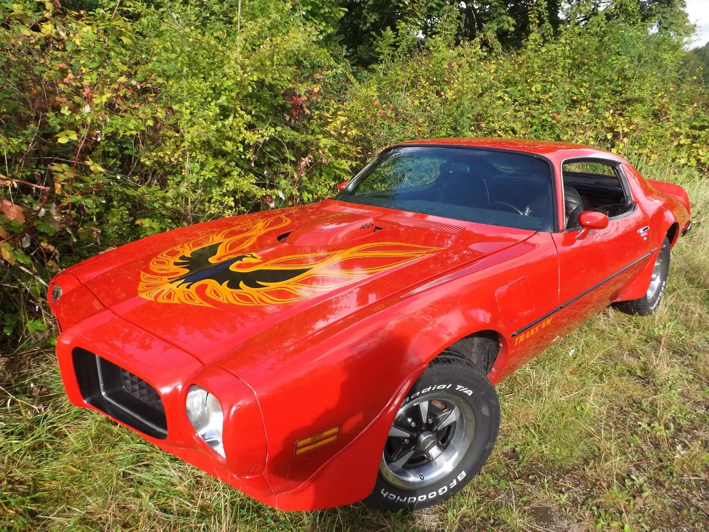 Pontiac Trans Am 455 mit 7,4 Liter Hubraum! Rot - 2