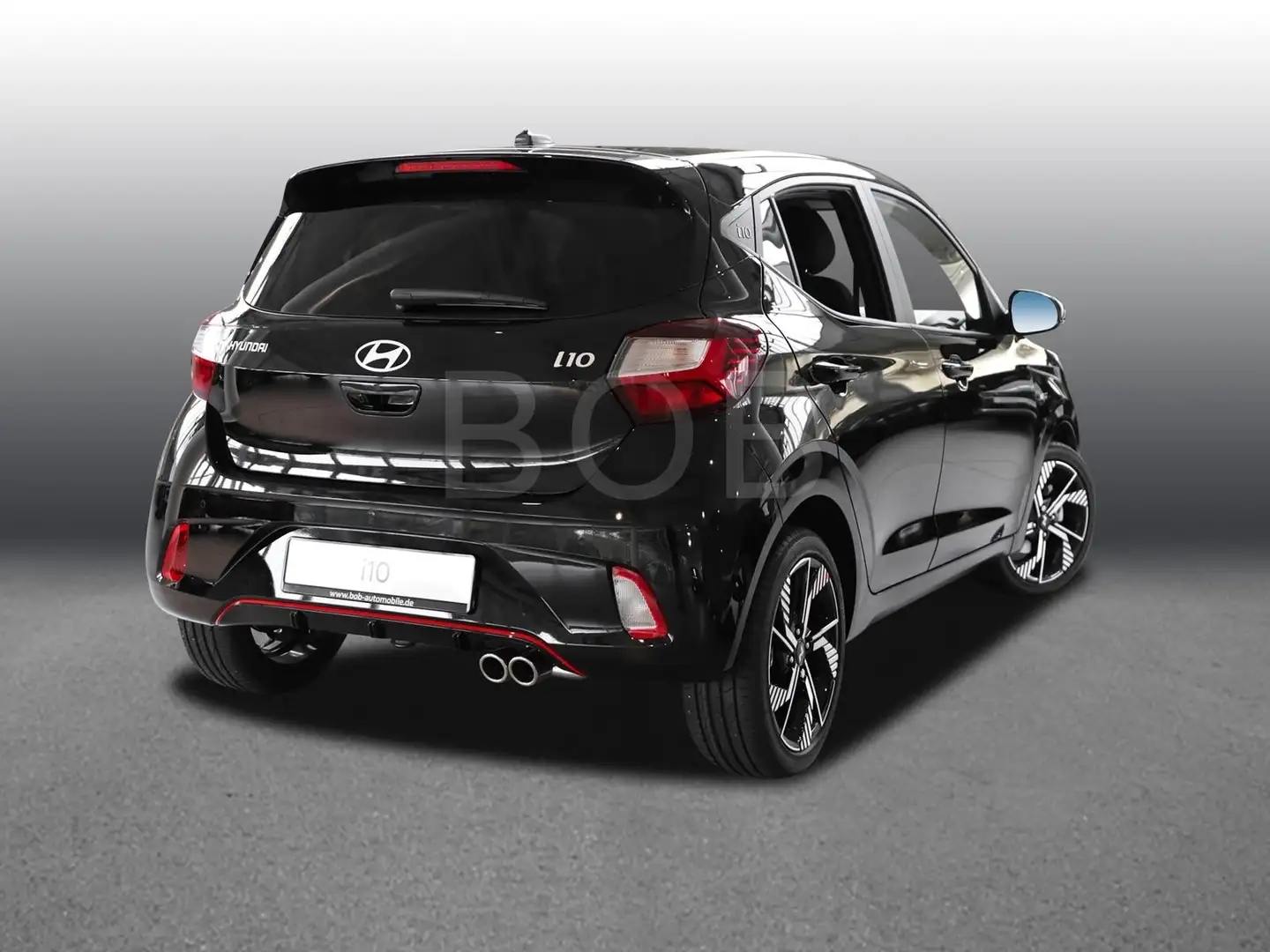 Hyundai i10 MJ25 1.0 T-GDI N Line NAVI SHZ PDC KLIMA Schwarz - 2