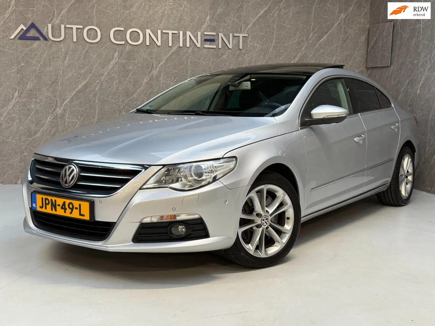 Volkswagen Passat CC 3.6 V6 FSI 4Motion 4p. /Zeer netjes /Dealer ondrhd Gris - 1