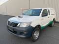 Toyota Hilux Extra Cab 4x4 1.Hand Klima AHK Weiß - thumbnail 1