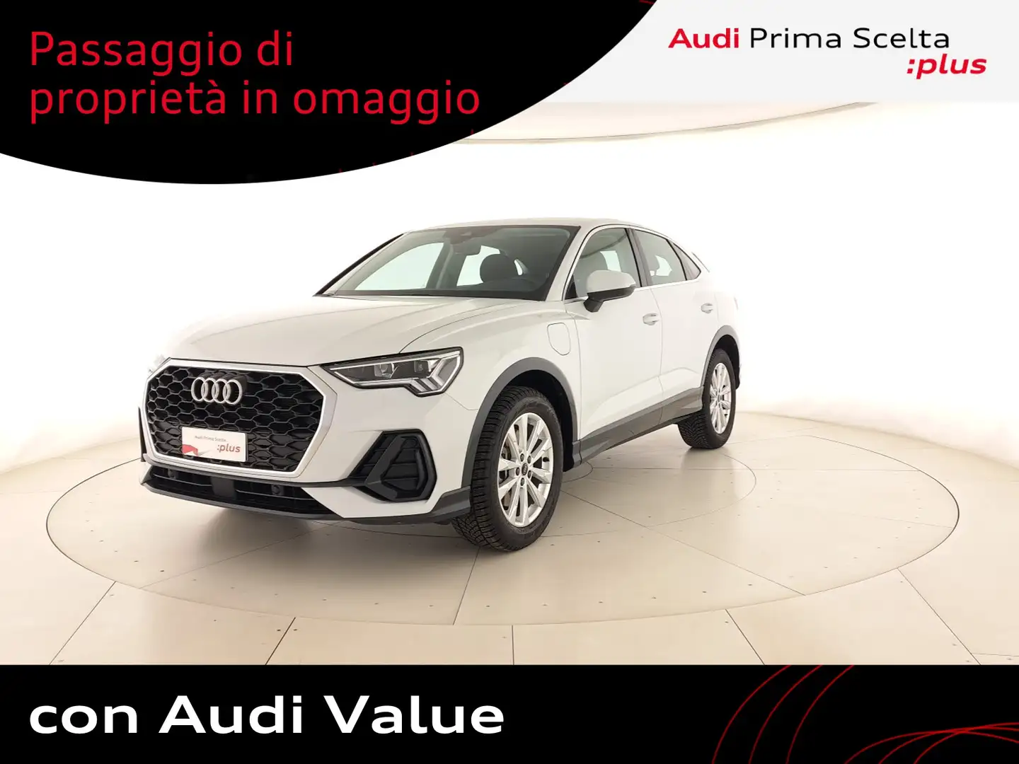 Audi Q3 sportback 45 1.4 tfsi e business plus s-tronic Bianco - 1