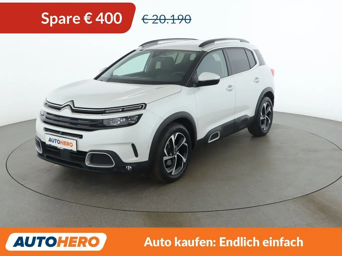 Citroen C5 Aircross 1.6 PureTech Shine Weiß - 1