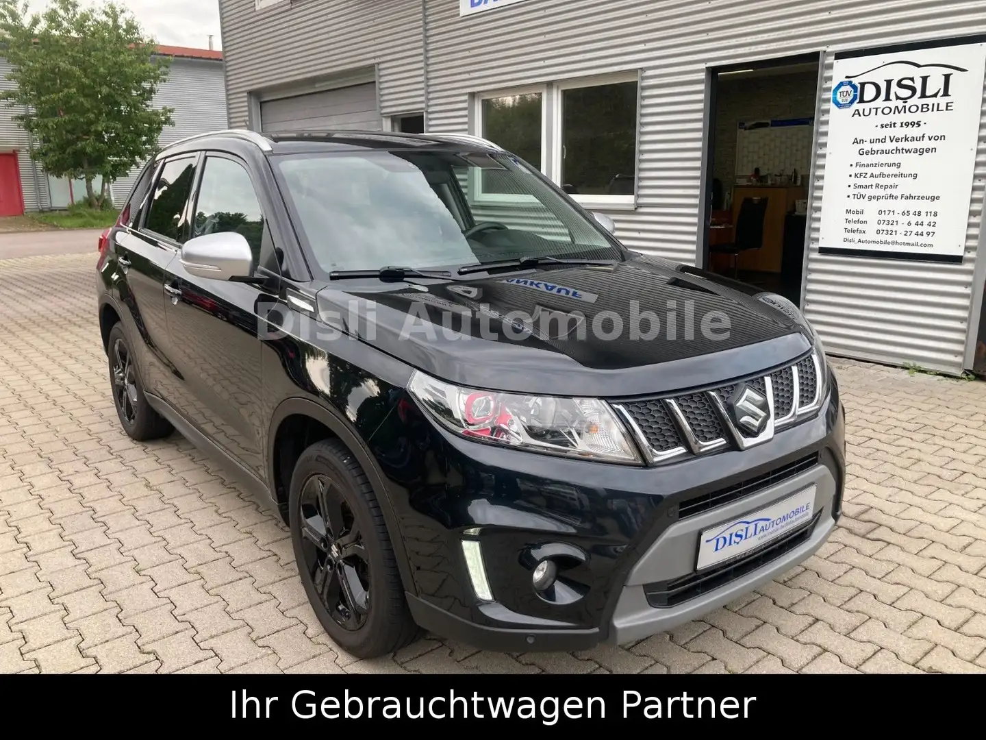 Suzuki Vitara 1.4 Comfort 4x4,Klimaautomatik,Navi,Kamer Schwarz - 1