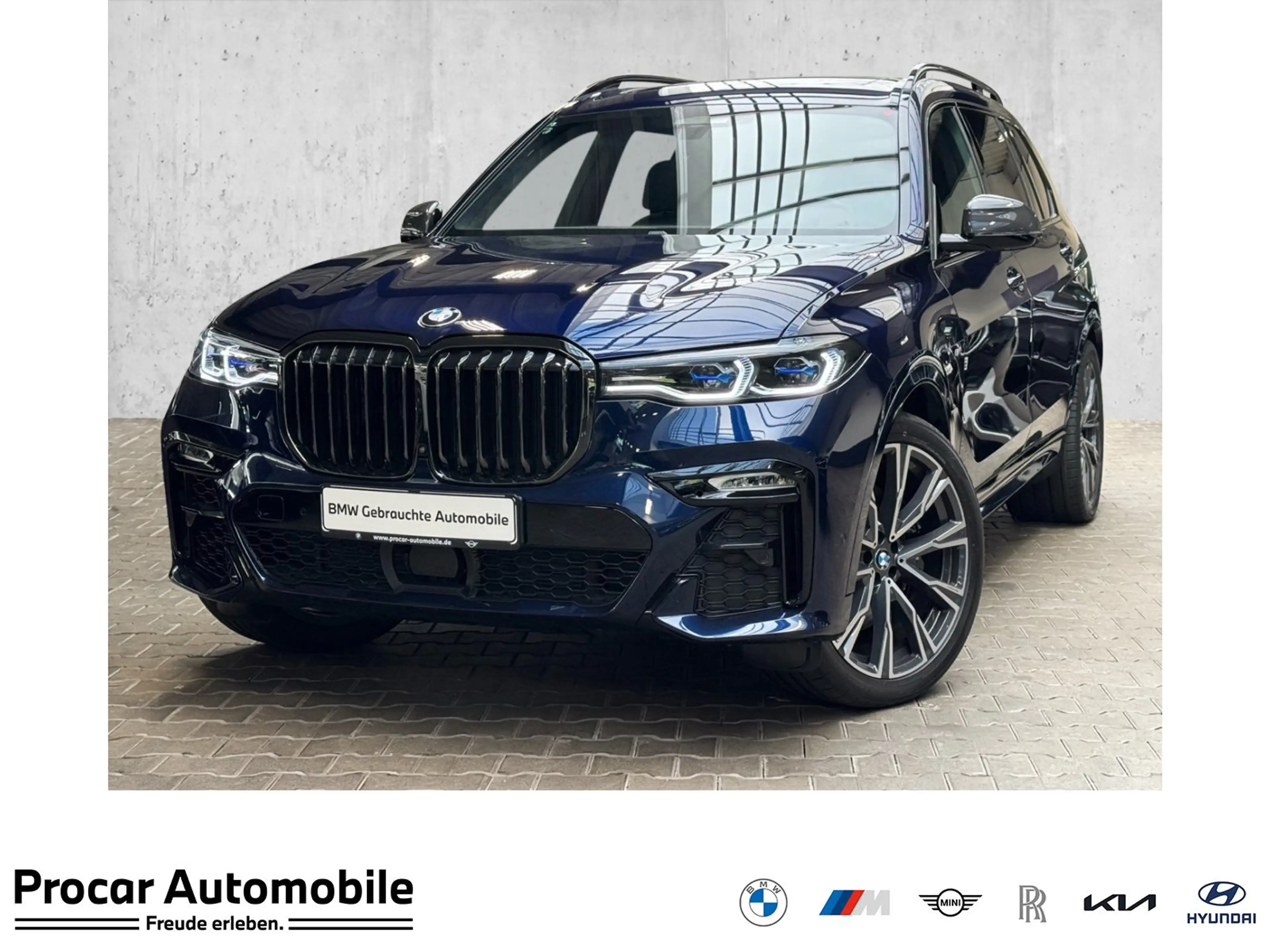 BMW X7 M 50i Laser Pano SkyLounge TV+ AHK DA Prof