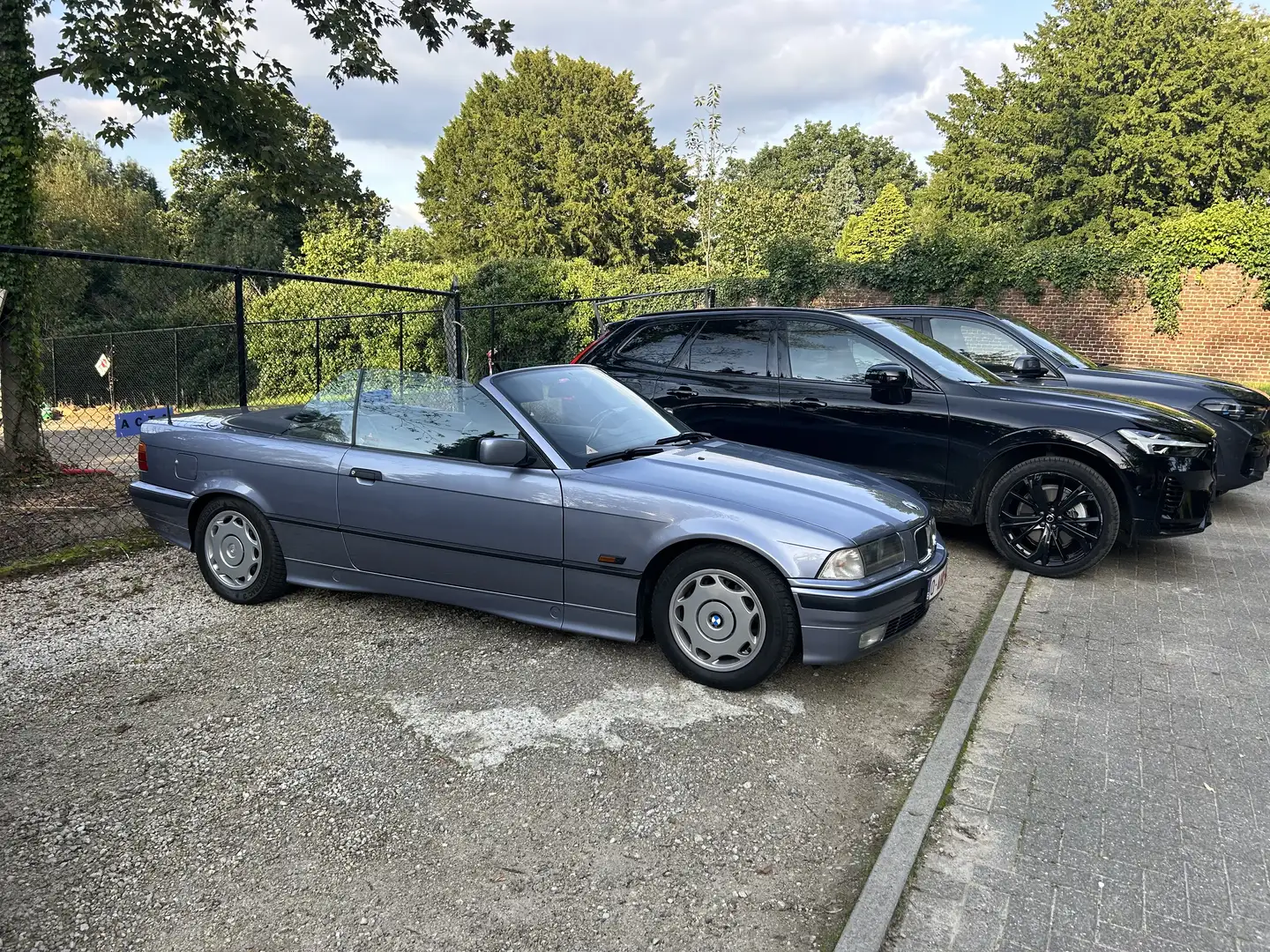 BMW 318 318i CABRIOLET OLDTIMER Argent - 1