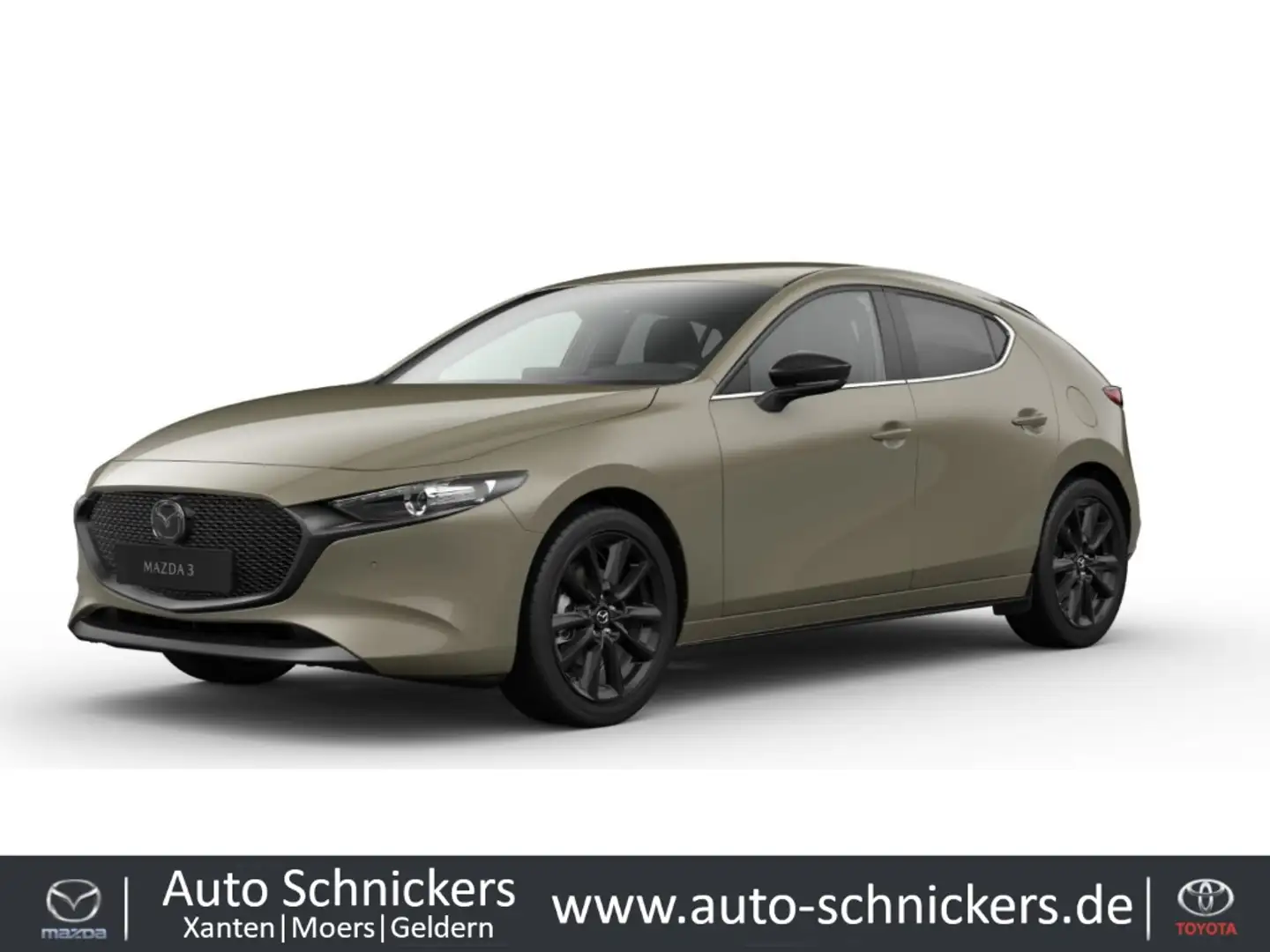 Mazda 3 HOMURA+LED+CARPLAY+HEAD-UP+DAB+AKTION!! Beige - 1