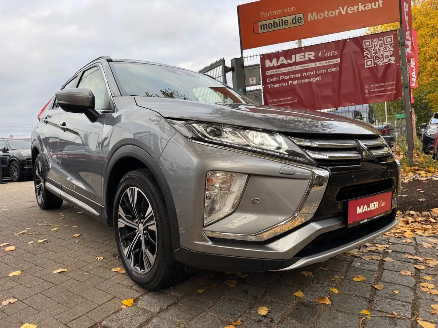 Mitsubishi Eclipse Cross HEAD-UP*360-CAM*KEYLESS*AHK Grau - 1